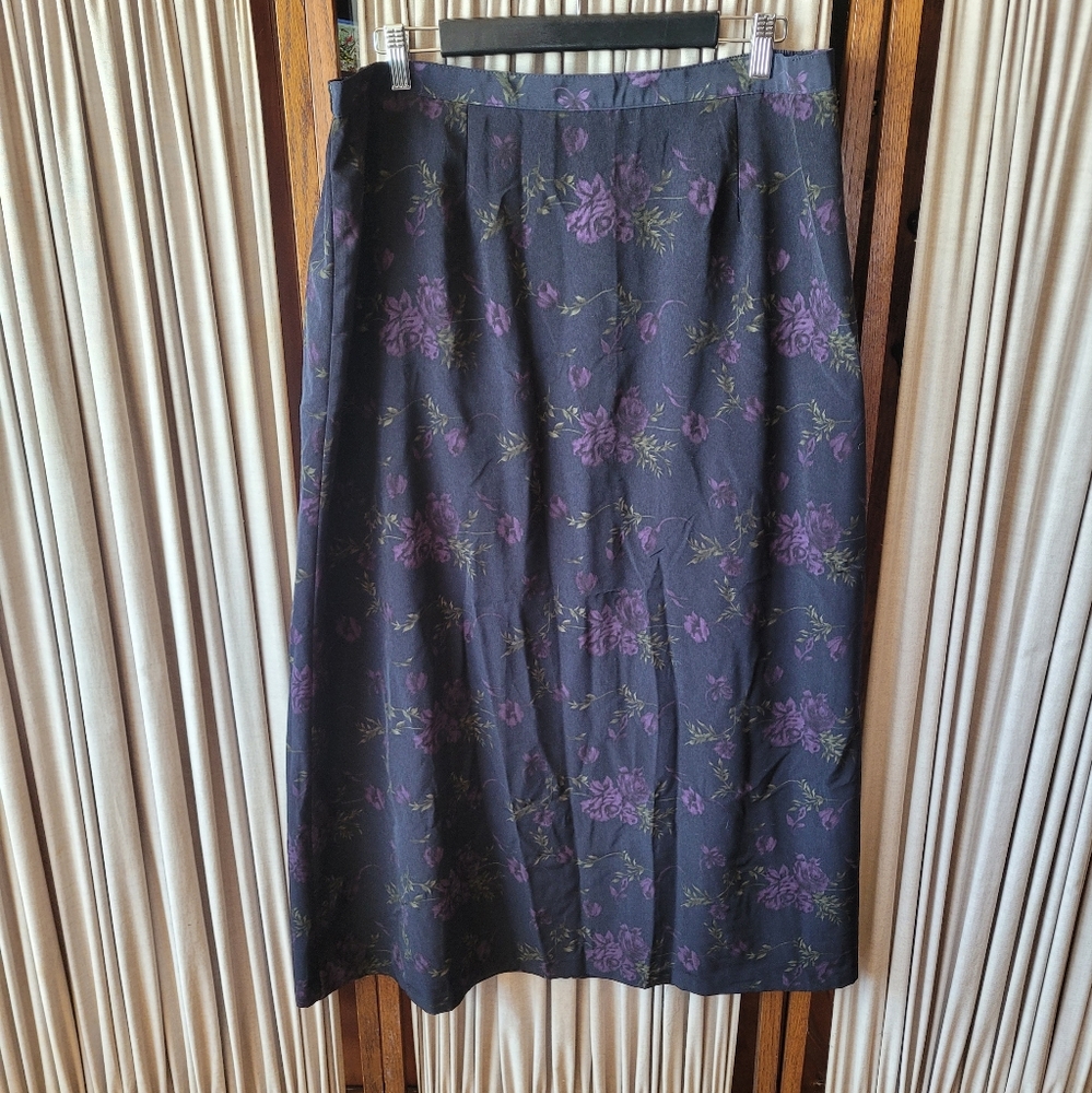 90’s floral skirt